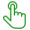 User Touch Green Icon